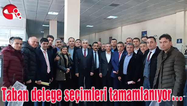 GMİS'de taban delege seçimleri tamamlanıyor...