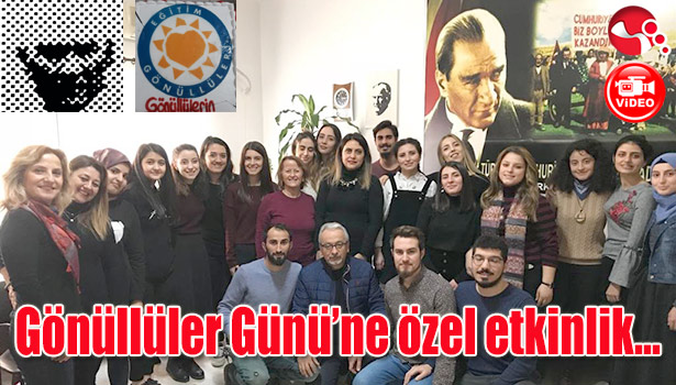 Dünya Gönüllüler Günü'ne özel etkinlik...
