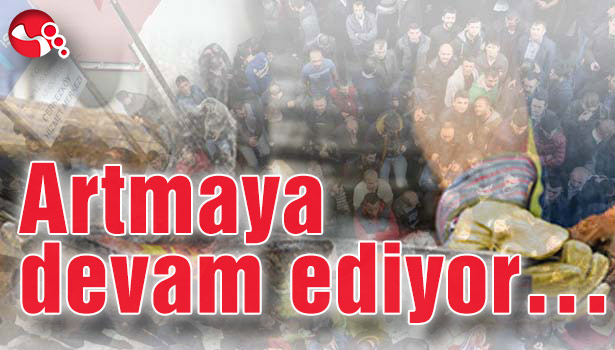 Artmaya devam ediyor...