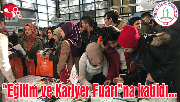 BEÜ "Eğitim ve Kariyer Fuarı"na katıldı...