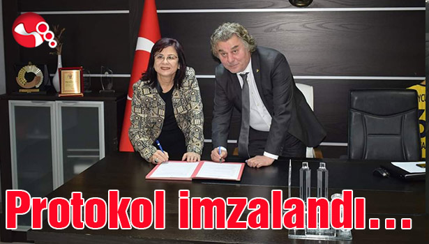 Protokol imzalandı...