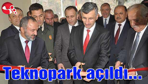 Teknopark açıldı...