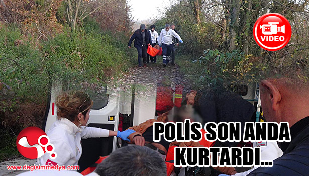 Arkadaşım kendini asıyor dedi, ipten kendisi alındı...