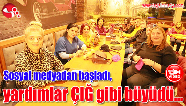 Sosyal medyadan başladı, yardımlar çığ gibi büyüdü...