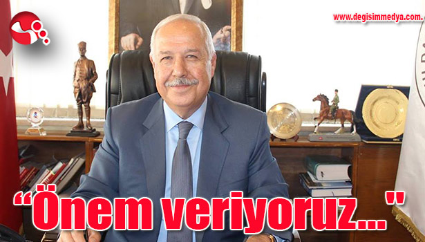 "Geri dönüşüm çalışmalarına önem veriyoruz..."