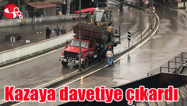 Kazaya davetiye çıkardı...