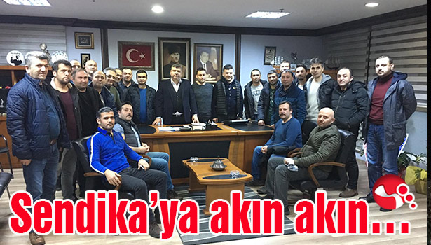 Sendika'ya akın akın...
