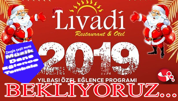 Yeni Yıla LİVADİ'de girmeye hazır mısınız?