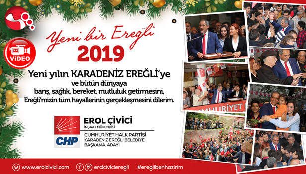 Erol Çivici'nin yeni yıl mesajı...