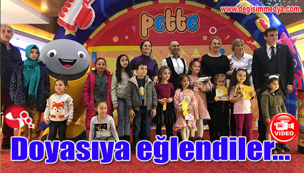 Pette ile doyasıya eğlendiler...