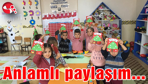 BEÜ anaokulundan anlamlı paylaşım...