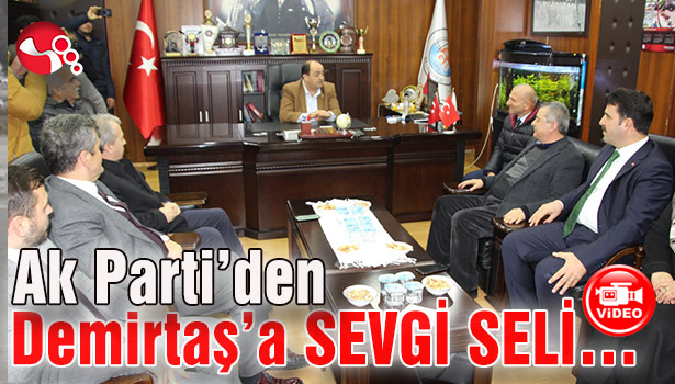 Ak Parti'den Demirtaş'a SEVGİ SELİ...