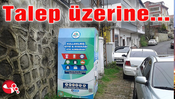 Talep üzerine...