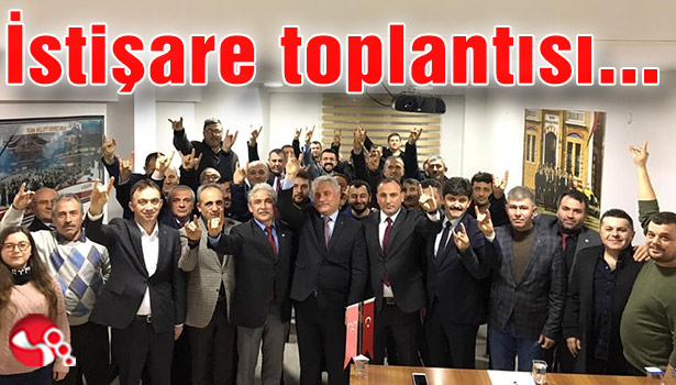 İstişare toplantısını yaptılar...