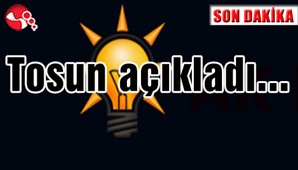 Tosun açıkladı...