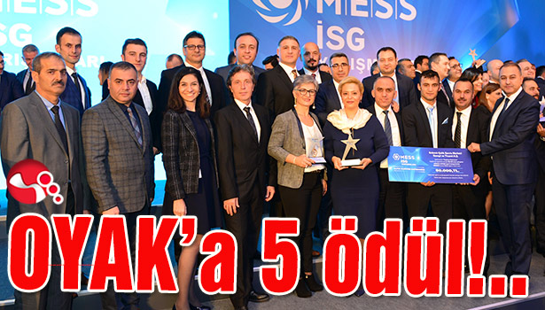 OYAK'a 5 ödül birden!..