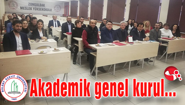 Akademik genel kurul yapıldı...