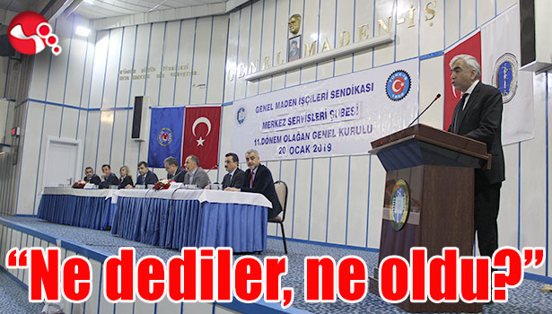 "Ne dediler, ne oldu?"
