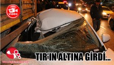 Bu kazadan sağ çıktı...