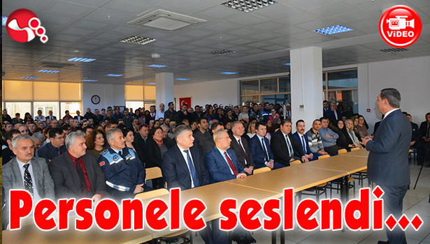 Başkan Uysal, personele seslendi...