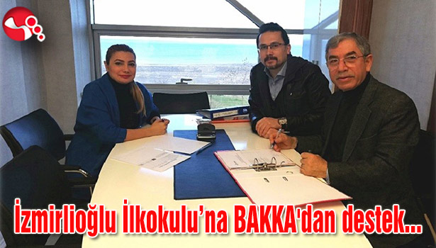 İzmirlioğlu İlkokulu !na BAKKA'dan destek...