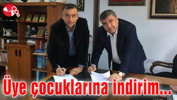 Üye çocuklarına indirim uygulanacak...