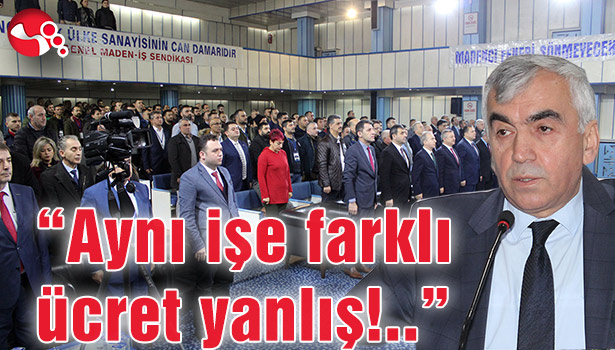 "Aynı işe farklı ücret yanlış!"