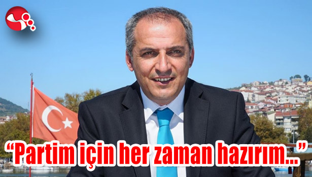 "Partim için her zaman hazırım..."