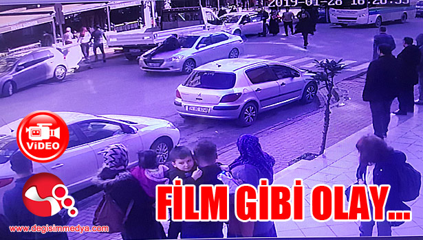 Film gibi olay... Güvenlik görevlisini arabada sürükledi...