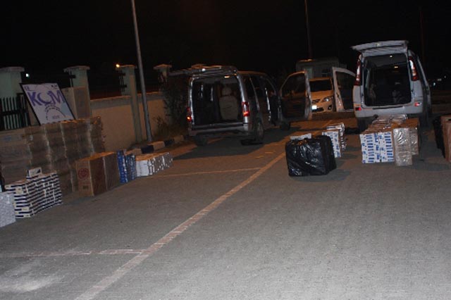 36 BİN PAKET KAÇAK SİGARA YAKALANDI...
