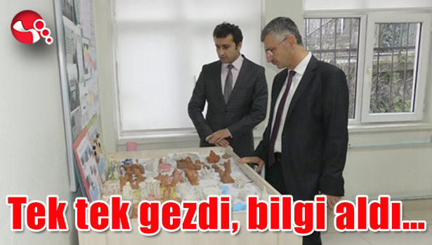 Vali Bektai, tek tek gezdi, bilgi aldı...