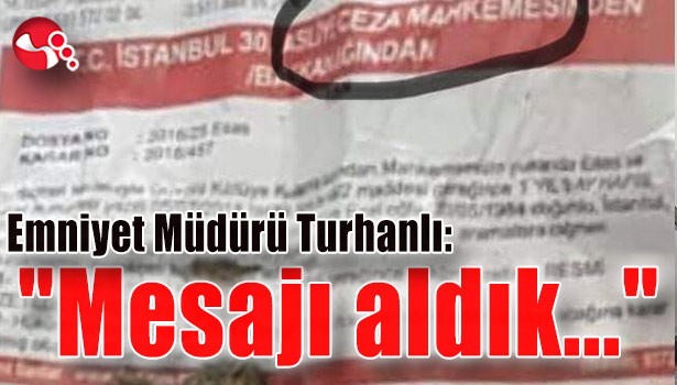 Zonguldak İl Emniyet Müdürü Turhanlı: "Mesajı aldık..."
