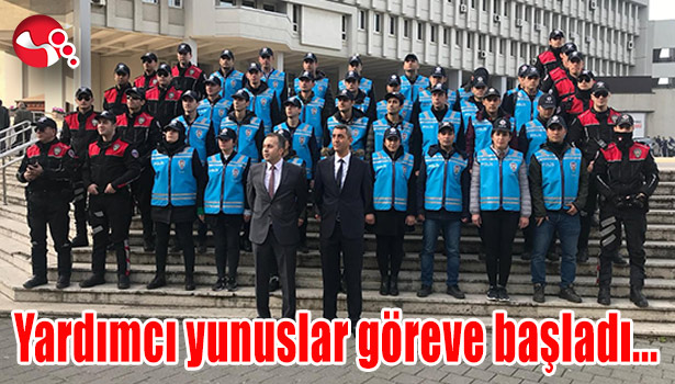 Yardımcı yunuslar göreve başladı...
