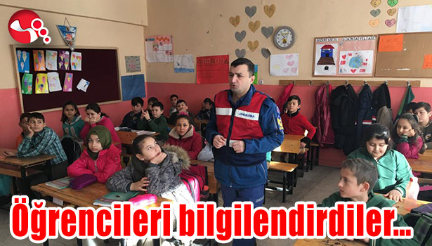 Öğrencileri bilgilendirdiler...