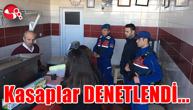 Kasaplar DENETLENDİ...
