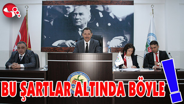 Yerel seçimler gölgesinde Belediye Meclisi...