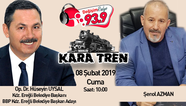 Kara Tren'in konuğu Başkan Uysal