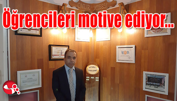 Özgün tasarımlarıyla öğrencileri motive ediyor...