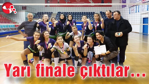 Yarı finale çıktılar...