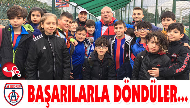 ALTINORDU BAŞARILARLA DÖNDÜ...