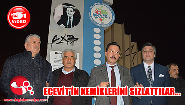 Ecevit'in kemiklerini sızlattılar...