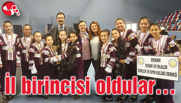 İl birincisi oldular...