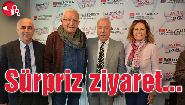 Sürpriz ziyaret...