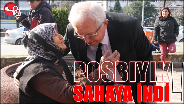 Posbıyık sahaya indi
