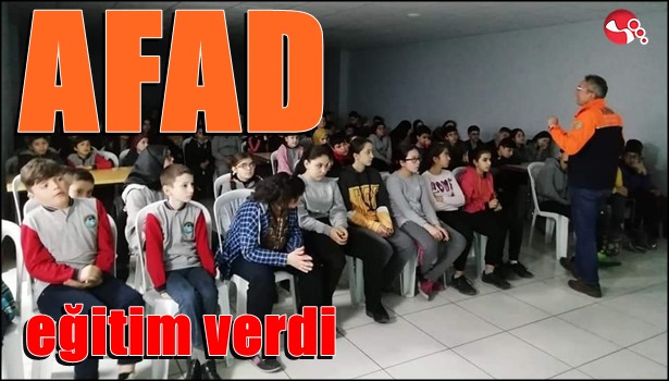 Afad eğitim verdi