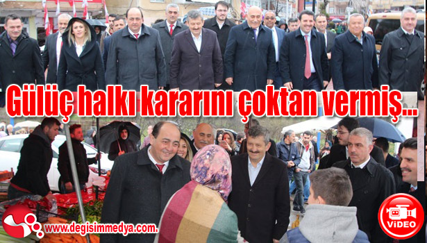 Gülüç halkı kararını çoktan vermiş...