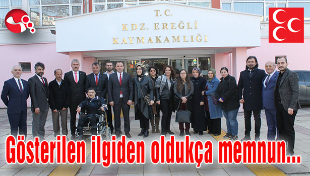 MHP gösterilen ilgiden oldukça memnun...