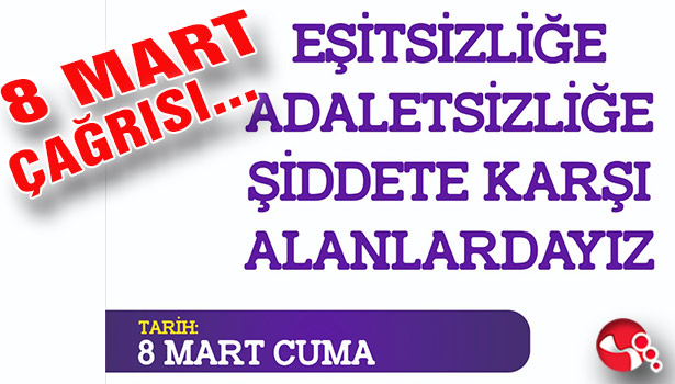 Kdz Ereğli Kadın Platformu'ndan 8 Mart çağrısı...