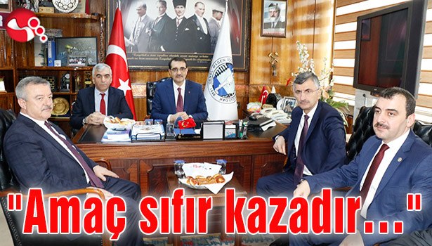 Enerji ve Tabii Kaynaklar Bakanı Fatih Dönmez; "Amaç sıfır kazadır..."