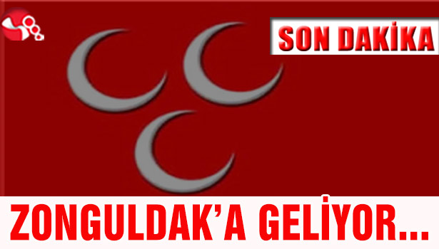 Zonguldak'a geliyor...